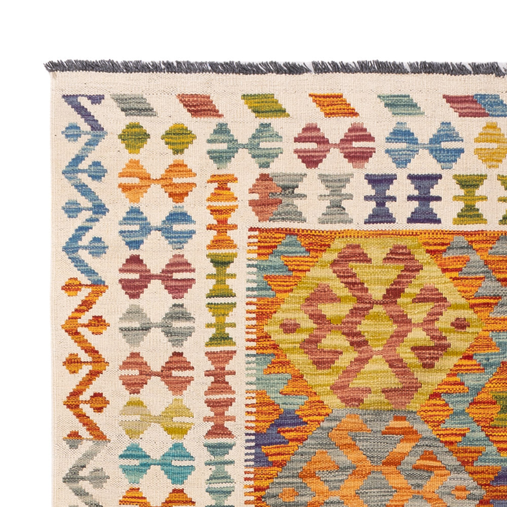 Kilim Maimana Tapijt 200x144cm - Wollen tapijt