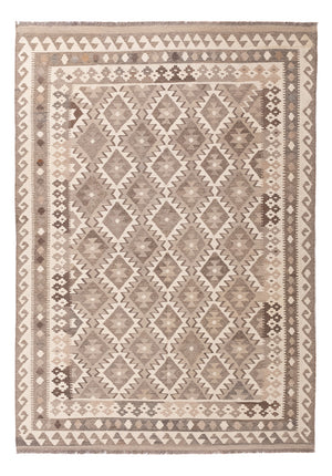 Kelim Teppich - Splash - 256 x 181 cm - natur