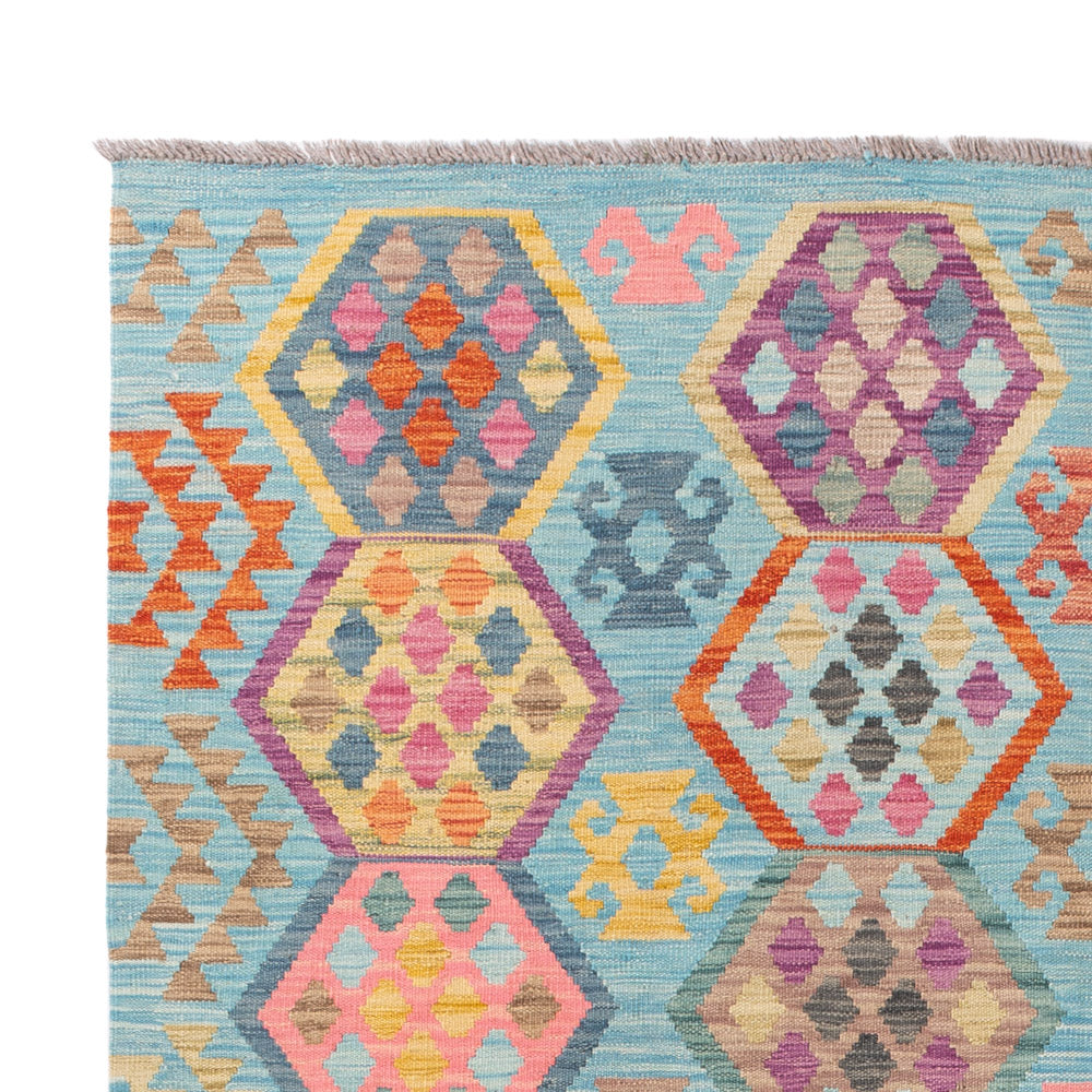 Kilim Maimana Tapijt 251x182cm - Wollen tapijt