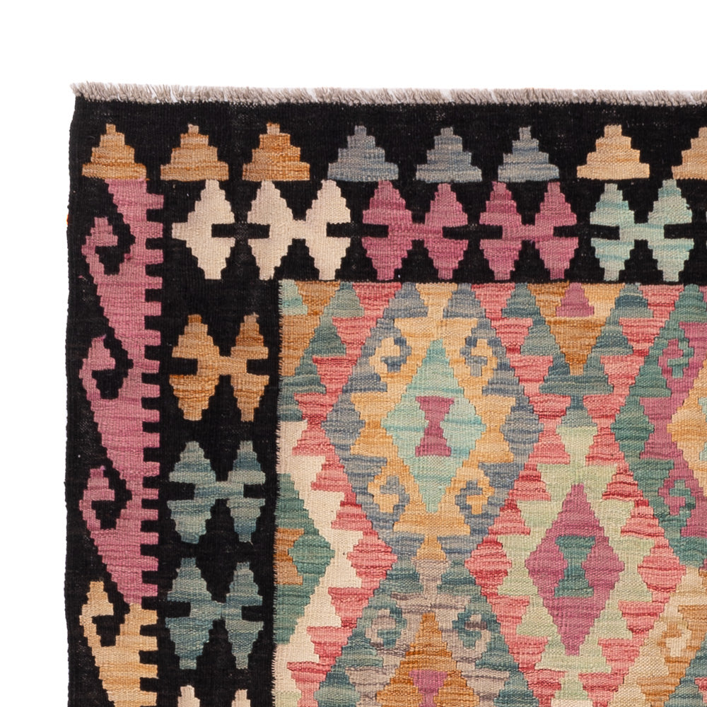 Kilim Maimana Tapijt 202x153cm - Wollen tapijt