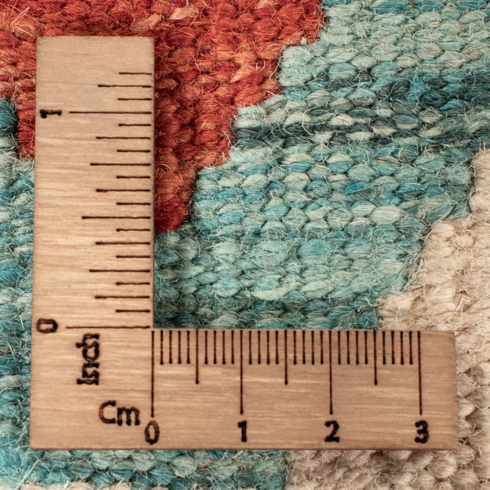 Kelim Teppich - Splash - 209 x 158 cm - bunt