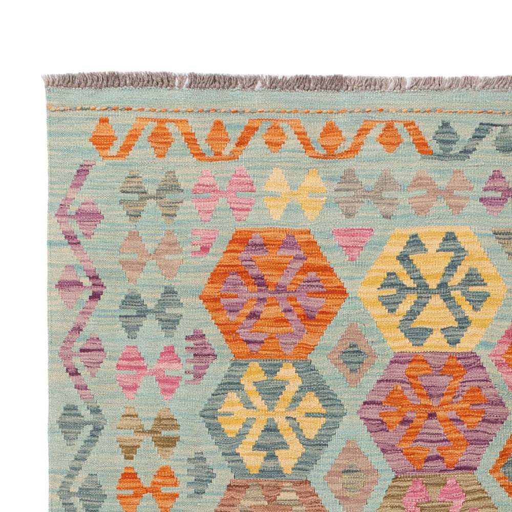 Kilim Maimana Tapijt 205x156cm - Wollen tapijt