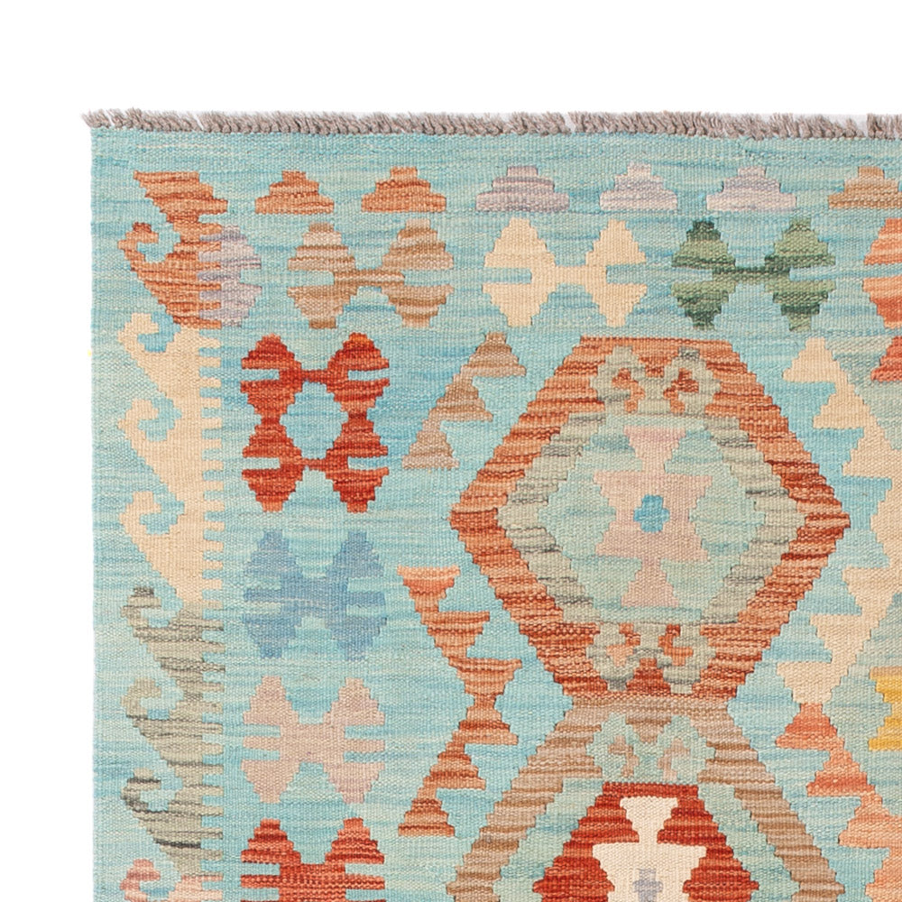 Kilim Maimana Tapijt 196x147cm - Wollen tapijt