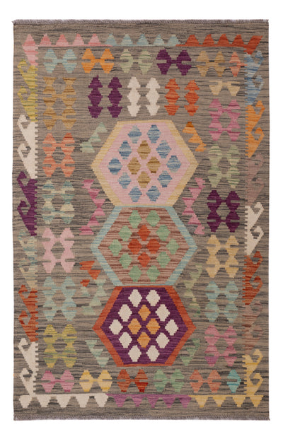 Kilim Maimana Tapijt 100x151cm - Wollen tapijt