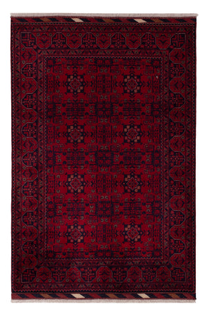 Afghan Teppich - Royal - 150 x 102 cm - rot