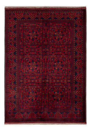 Afghan Teppich - Royal - 147 x 102 cm - rot