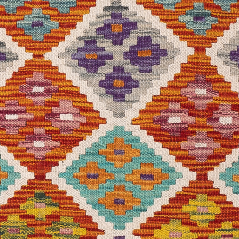 Kelim Teppich - Splash - 150 x 100 cm - bunt
