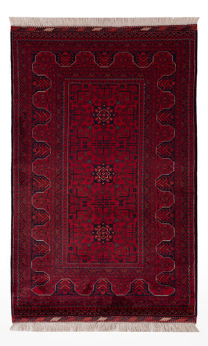 Afghan Teppich - Royal - 152 x 97 cm - rot