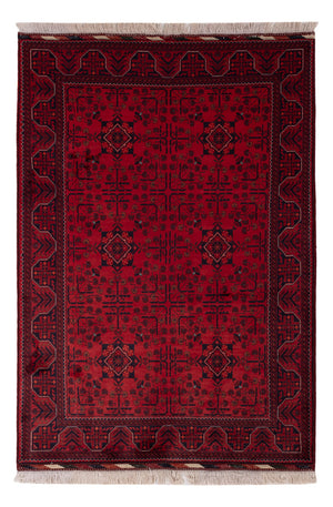 Afghan Teppich - Royal - 148 x 100 cm - rot