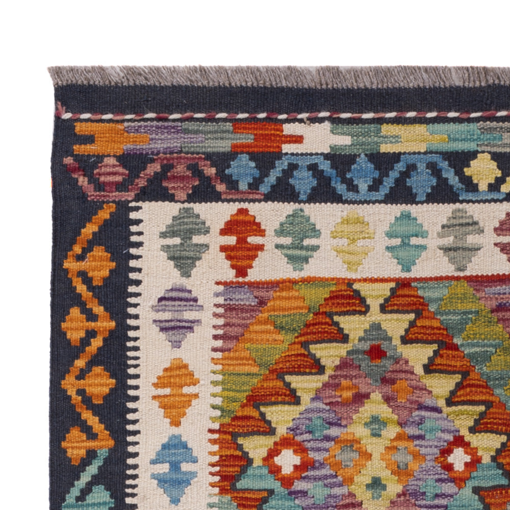 Kilim Maimana Tapijt 155x99cm - Wollen tapijt