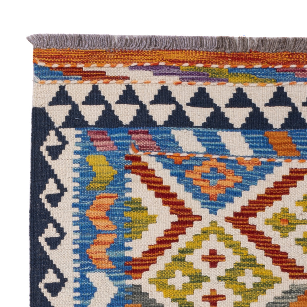 Kilim Maimana Tapijt 146x95cm - Wollen tapijt
