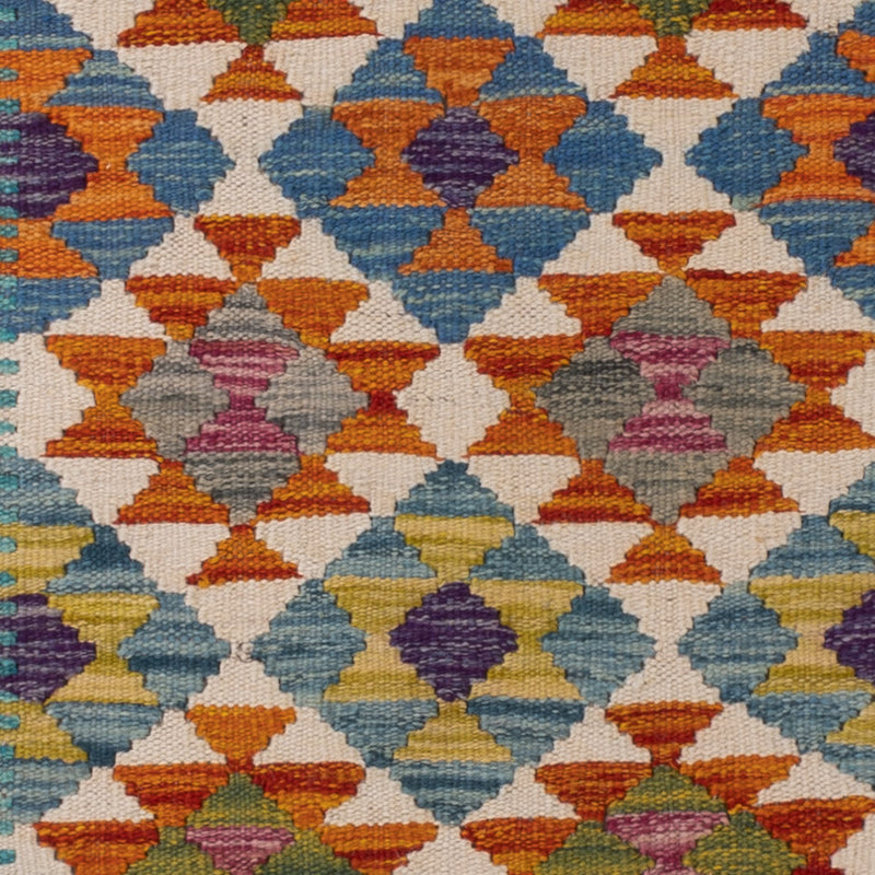 Kelim Teppich - Splash - 149 x 98 cm - bunt
