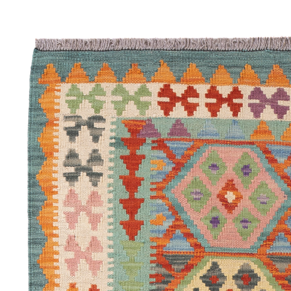 Kilim Maimana Tapijt 147x104cm - Wollen tapijt