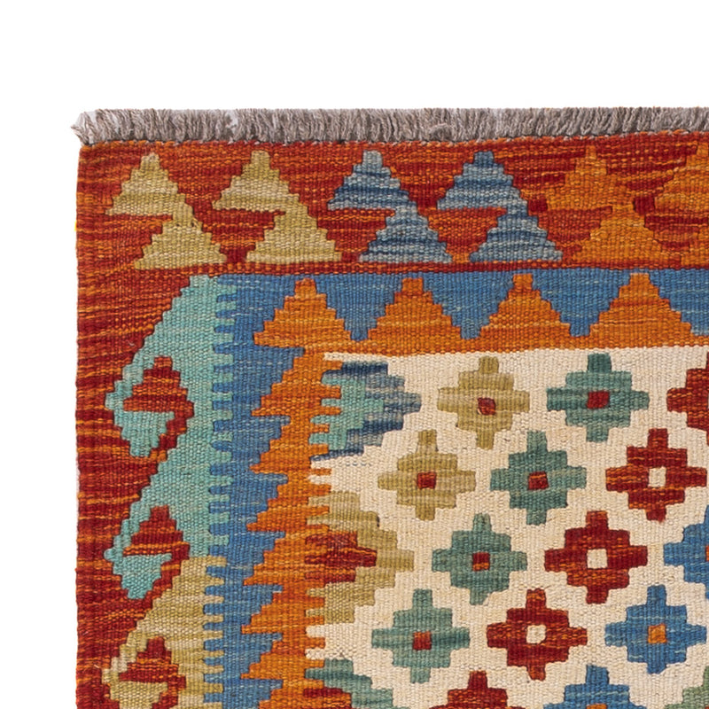 Kelim Teppich - Splash - 142 x 87 cm - bunt