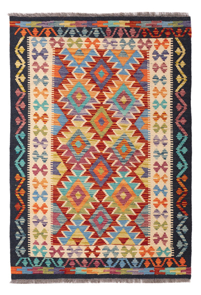 Kilim Maimana Tapijt 99x150cm - Wollen tapijt