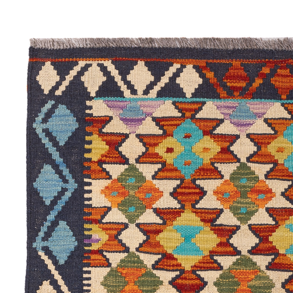 Kilim Maimana Tapijt 147x103cm - Wollen tapijt