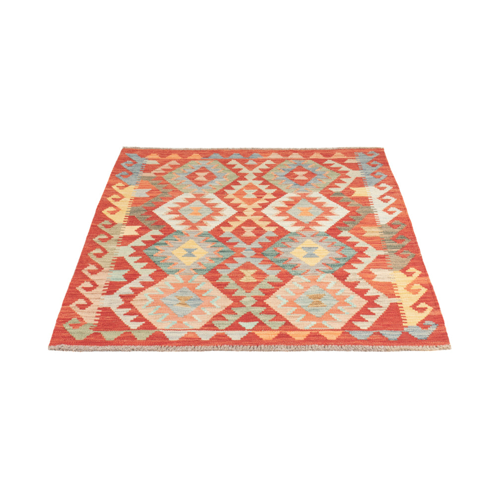 Kelim Teppich - Splash - 148 x 106 cm - bunt