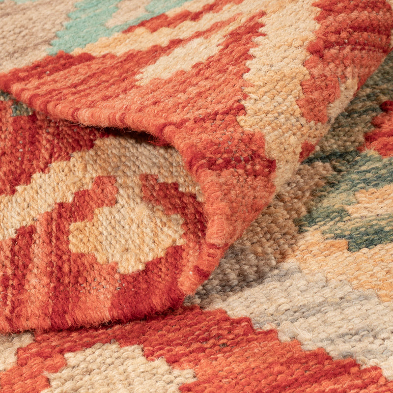 Kelim Teppich - Splash - 151 x 107 cm - bunt