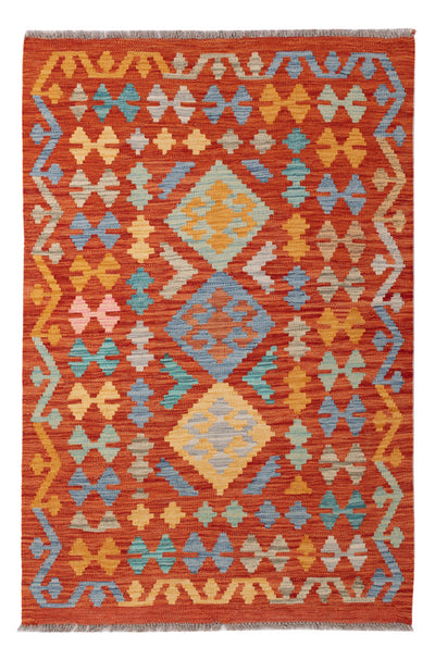 Kilim Maimana Tapijt 100x150cm - Wollen tapijt