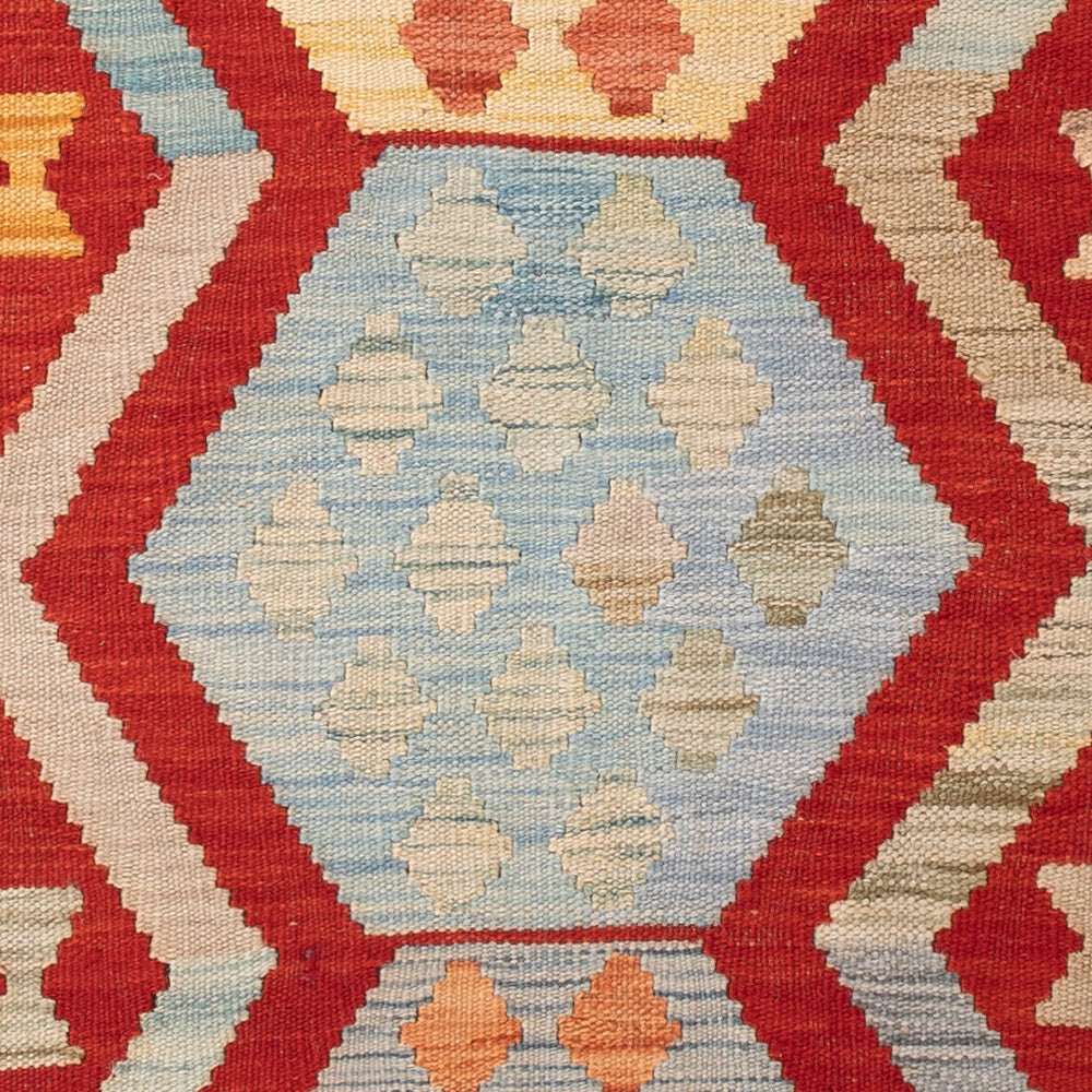 Kelim Teppich - Splash - 144 x 100 cm - bunt