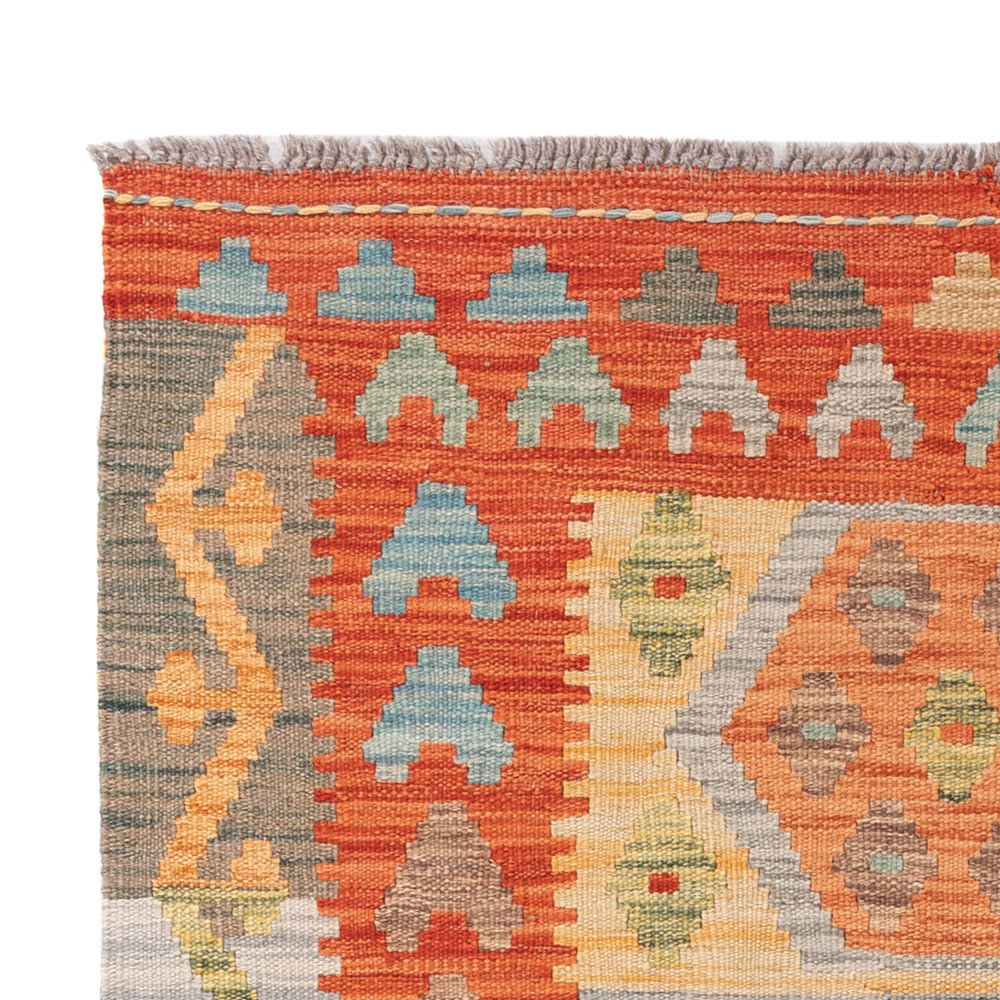 Kelim Teppich - Splash - 156 x 97 cm - bunt