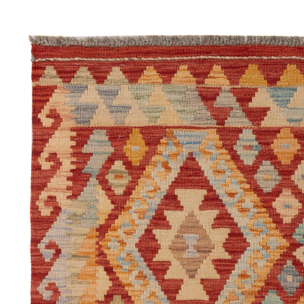 Kilim Maimana Tapijt 139x102cm - Wollen tapijt