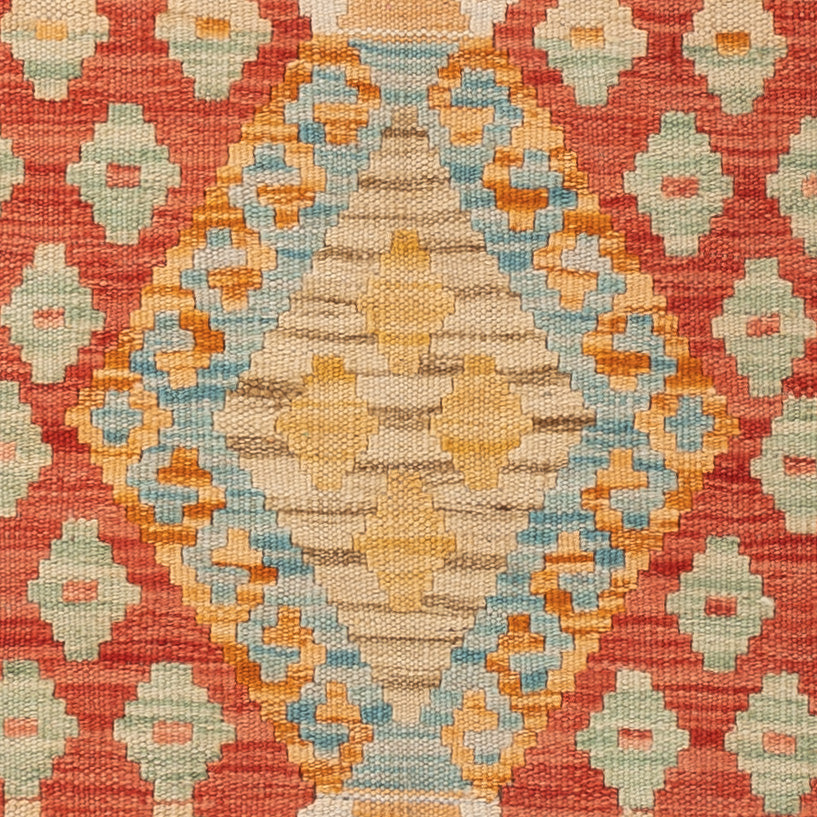 Kelim Teppich - Splash - 154 x 101 cm - bunt