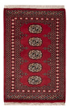 Pakistaans tapijt 60x92cm - Oosters Tapijt - Rechthoekig / Rood / 60 x 92 cm Rechthoekig