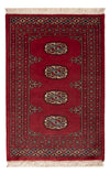 Pakistaans tapijt 63x93cm - Oosters Tapijt - Rechthoekig / Rood / 63 x 93 cm Rechthoekig