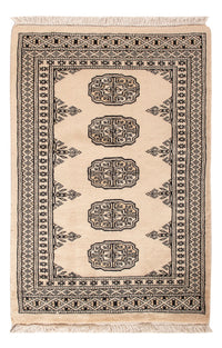 Pakistan Teppich - 92 x 61 cm - creme