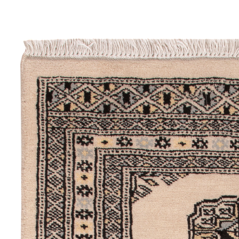 Pakistan Teppich - 98 x 61 cm - creme