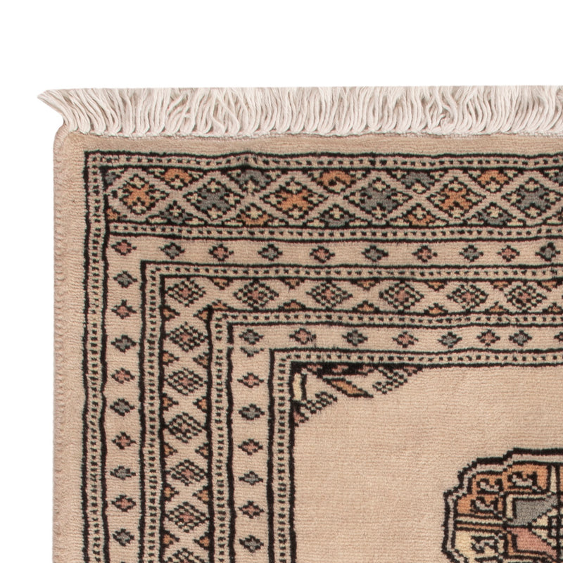 Pakistan Teppich - 94 x 62 cm - creme