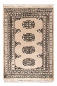 Pakistan Teppich - 89 x 62 cm - creme
