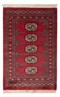 Pakistan Teppich - 91 x 60 cm - rot