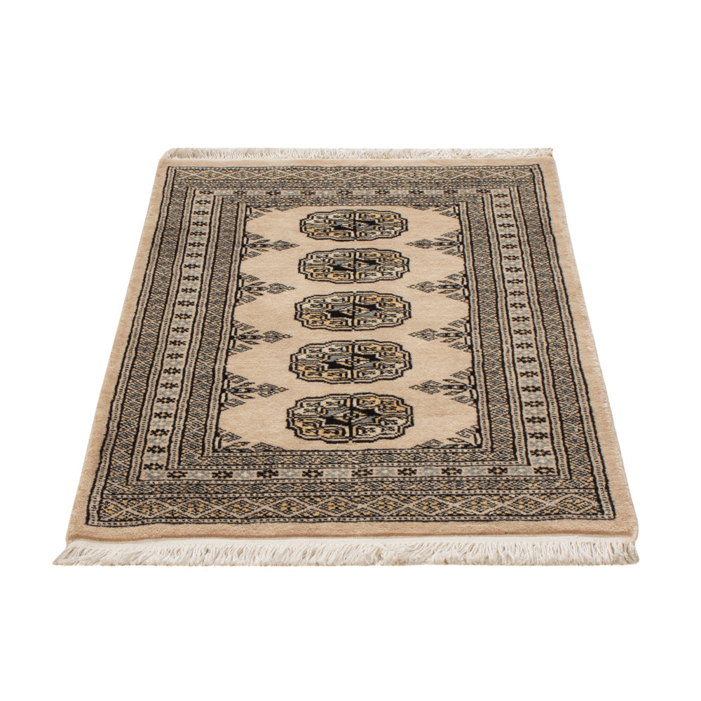 Pakistan Teppich - 90 x 62 cm - creme