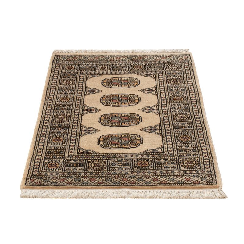 Pakistan Teppich - 94 x 62 cm - creme