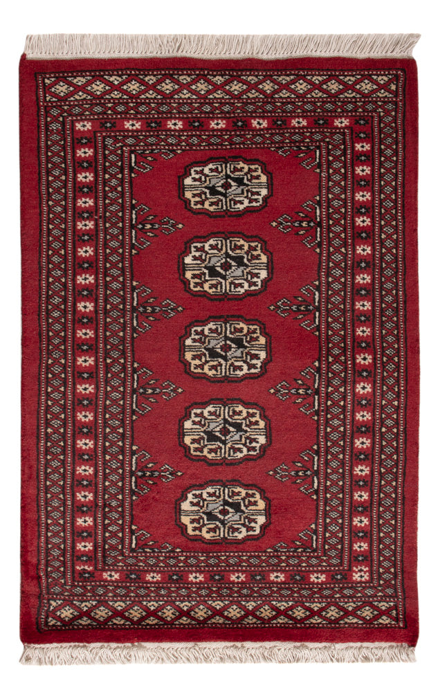 Pakistan Teppich - 92 x 62 cm - rot