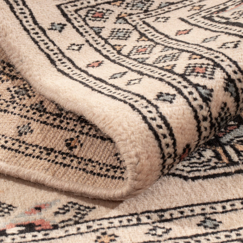 Pakistan Teppich - 90 x 60 cm - creme