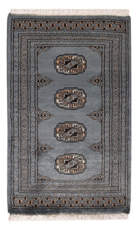 Pakistan Teppich - 94 x 60 cm - hellblau