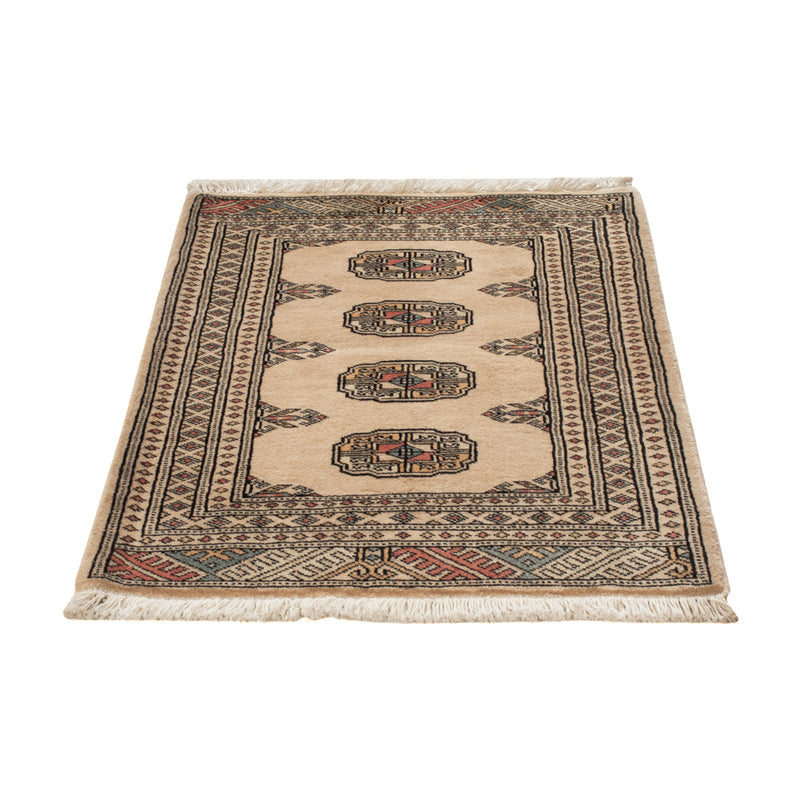 Pakistan Teppich - 92 x 66 cm - creme
