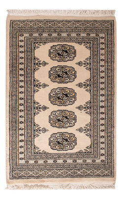 Pakistan Teppich - 90 x 61 cm - creme