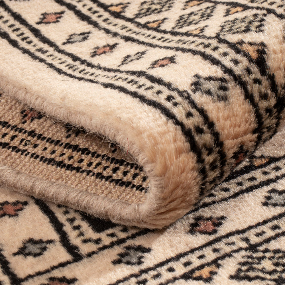 Pakistan Teppich - 96 x 60 cm - creme
