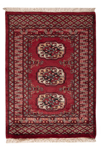 Pakistan Teppich - 90 x 64 cm - rot