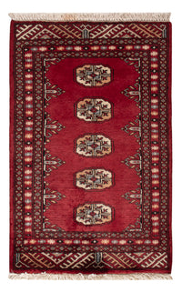 Pakistan Teppich - 90 x 60 cm - rot