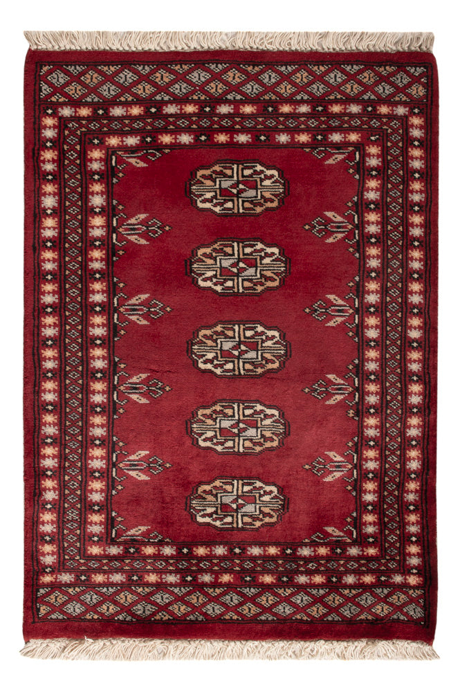 Pakistan Teppich - 88 x 64 cm - rot