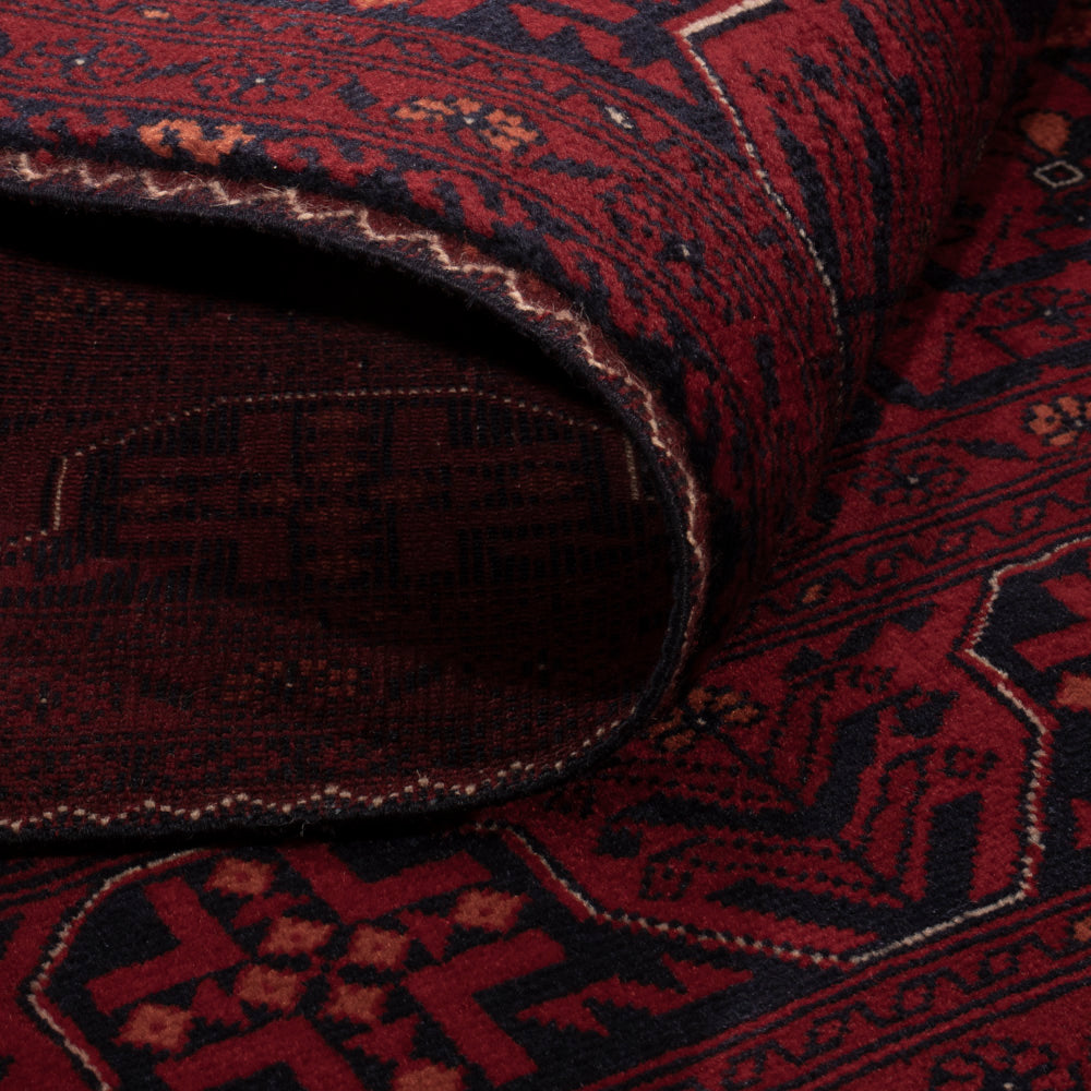 Afghan Teppich - Royal - 146 x 103 cm - rot