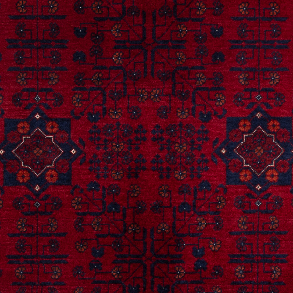 Afghan Teppich - Royal - 150 x 103 cm - rot