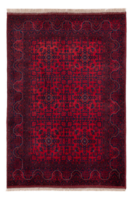 Afghan Teppich - Royal - 146 x 102 cm - rot