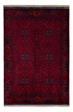 Afghan Teppich - Royal - 151 x 103 cm - rot