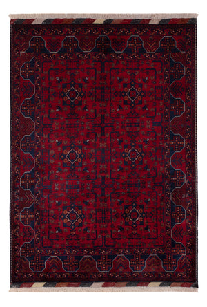 Afghan Teppich - Royal - 147 x 101 cm - rot